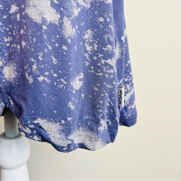 RVCA Later Dude Purple Acid Ocean Wash Panel V-Neck Romper - Picture 7 of 11